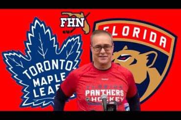 Paul Maurice, Panthers Pregame: Toronto Maple Leafs at Florida (GAME 82)
