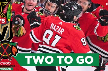 Chicago Blackhawks and Golden Knights in Final Road Trip of Season | CHGO Blackhawks Podcast PREGAME