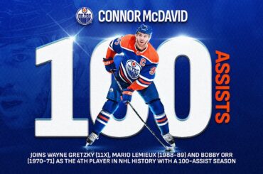 0-to-100: Every McDavid Assist This Season (So Far)