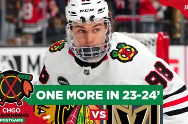 Petr Mrazek's Effort in Sin City Not Enough For a Chicago Blackhawks Win  | CHGO Blackhawks POSTGAME
