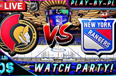 Battle of the Titans: Rangers vs Senators Live Showdown!