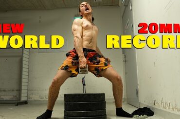 Amateur Climber Breaks The Finger Strength World Record