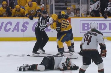 Mark Borowiecki Ejected After Kneeing Penalty Against Dmitrij Jaskin