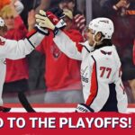 The Capitals defeat the Flyers and are headed to the playoffs to face the Rangers!