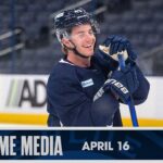 GAVIN BRINDLEY MAKES HIS NHL DEBUT TONIGHT! 🤩 | Pregame Media (4/16/24)
