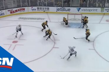 Kasperi Kapanen Returns The Favour as Alex Kerfoot Buries One-timer In Slot Vs. Bruins