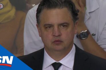 Travis Green Not Happy With Another Flames Short-handed Goal As Hamonic Beats Markstrom