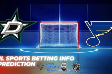 Dallas Stars VS St. Louis Blues :NHL Sports Betting Info for 4/17/24