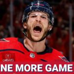 The Capitals blank the Bruins. All they need to do is beat the Flyers and they're playoff bound