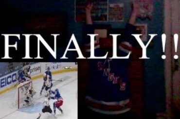 Reacting to Julien Gauthier FINALLY scoring his First NHL Goal (2/10/21)