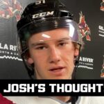 Josh Doan Speaks Ahead Of The Coyotes' Final Game in Arizona