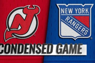 09/24/18 Condensed Game: Devils @ Rangers