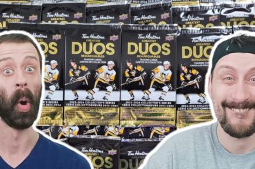 Opening 100 Tim Hortons Greatest Duos NHL Packs!
