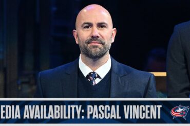 Blue Jackets Head Coach Pascal Vincent on the 23/24 Season | Exit Day Media Availability (4/17/24)