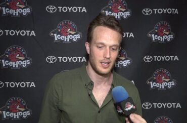 IceHogs Exit Interview Day: Anton Forsberg - 4/16/19