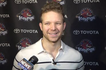 IceHogs Exit Interview Day: Collin Delia - 4/16/19
