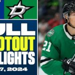 St. Louis Blues at Dallas Stars | FULL Shootout Highlights - April 17, 2024