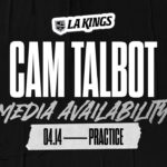 Goaltender Cam Talbot | 04.14.24 LA Kings Practice in El Segundo | Media