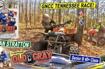 GNCC Tennessee "Old Gray" 2024 ATV XC Racing - Senior B 40+ Sean Stratton YFZ450R New Build - GoPro