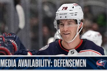 Damon Severson, Adam Boqvist and Ivan Provorov Recap the 23/24 Season | Media Availability (4/17/24)