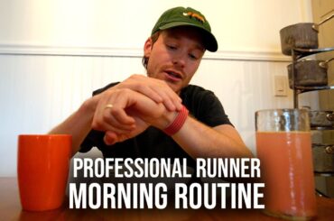Professional Runner Morning Routine with Drew Hunter
