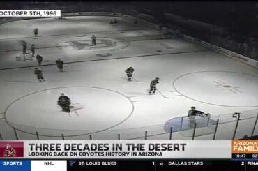 Looking back at the Coyotes three decades in Arizona