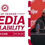 Patrick Kane 2023-24 Detroit Red Wings End of Season Media