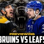 How can the Bruins handle the Maple Leafs in the playoffs? | Poke the Bear