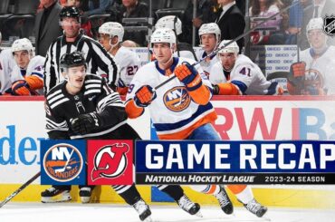 New York Islanders vs New Jersey Devils | April 15, 2024 | Game Highlights | NHL Regular Season