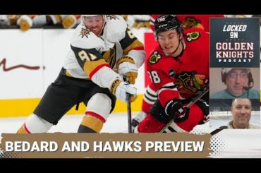 Bedard and Blackhawks visit VGK / Pacific update, VGK can choose opponent / Locks and predictions