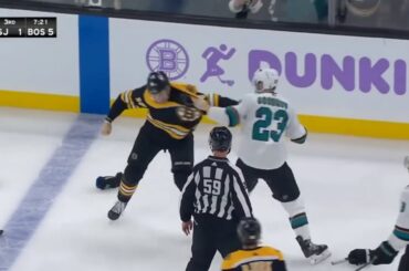 Jack Edwards HAD A BATTLE vs Brett Ritchie/NHL Season, 2019