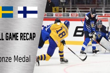 Sweden vs Finland Bronze Medal game Highlights | January 5th, WJC 2020