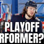 Will Artemi Panarin perform in the NHL Playoffs? : New York Rangers | Daily Faceoff Live
