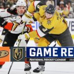 Ducks @ Golden Knights 4/18 | NHL Highlights 2024
