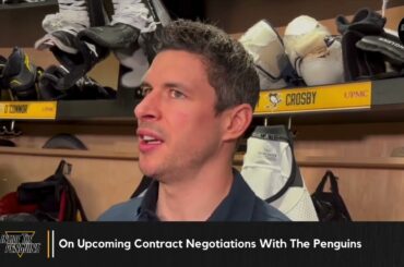 Sidney Crosby Discusses Contract Situation With Penguins