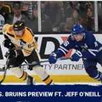 Toronto Maple Leafs vs. Boston Bruins Stanley Cup Playoffs Preview with Jeff O'Neill