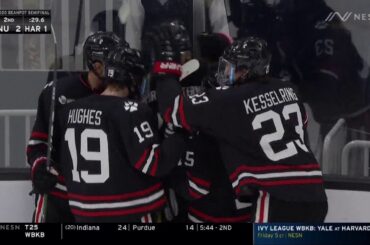 2020 Beanpot Semifinals: Northeastern vs. Harvard Highlights