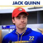 "It Meant a Lot" | Jack Quinn 2023-24 End-Of-Season Interview | Buffalo Sabres