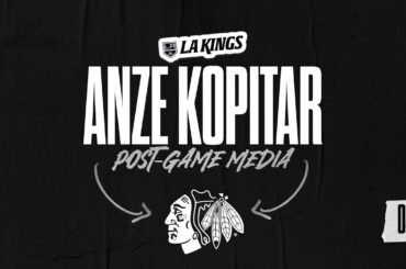 Captain Anze Kopitar | 04.18.24 LA Kings Win over Chicago Blackhawks | Postgame Media