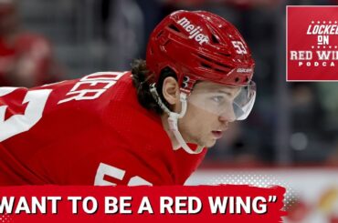 "I want to be a Red Wing." Optimism and frustration show during end-of-season availability