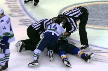 Gotta See It: Burrows takes slash from Shattenkirk responds with upper cuts