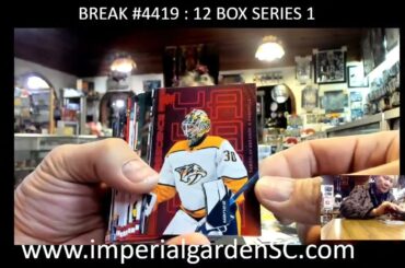 BREAK #4419: 12 BOX 2023-24 #upperdeck SERIES 2 HOBBY NHL HOCKEY BOX CASE BREAK