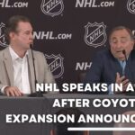 NHL holds press conference in Arizona