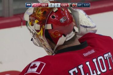 Elliott with an incredible glove save on Sproul in overtime