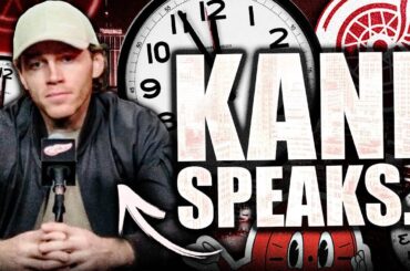 PATRICK KANE'S PRESS CONFERENCE: LEAVING DETROIT? Red Wings News & Rumours