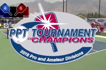 PickleBall Tournament of Champions Men's Senior Singles Pro Gold Medal Match