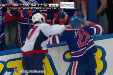 Liam O'Brien vs Matt Hendricks Oct 22, 2014