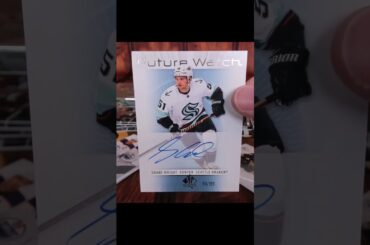 2023 Upper Deck SP Authentic Shane Wright Future Watch Auto #groupbreaks #hockeycards #shorts #nhl