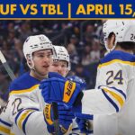 Dylan Cozens Two-Goal Night, Eric Comrie Win | Buffalo Sabres Defeat Tampa Bay Lightning