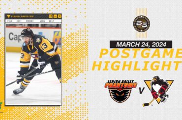 POSTGAME HIGHLIGHTS:  March 24, 2024